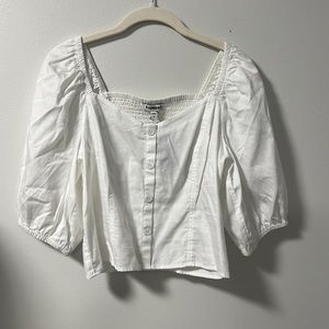 Express white top